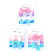 Picture of ELASTICS COLOURFUL BOWS 8MM 4 PACK
